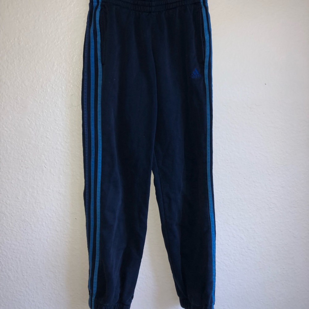 Adidas navy blue pants